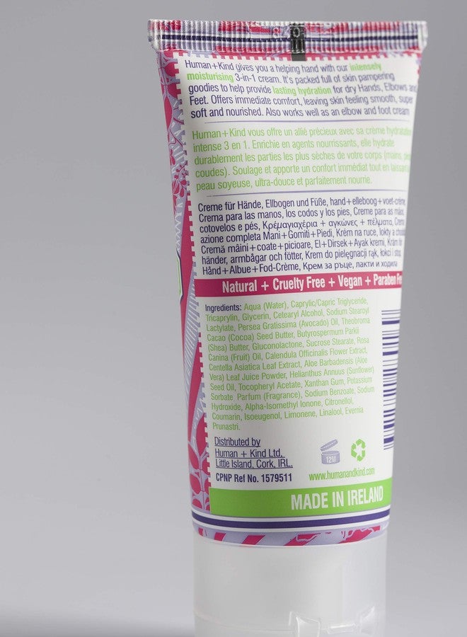 human kind Human+Kind Moisturizing Hand Cream Lavender - Hydrating Cream with Avocado Oil and Shea Butter - Intense, Fast Absorbing Moisturizer for Smooth Skin - For Dry, Cracked Skin - 1.7 oz - Image 3