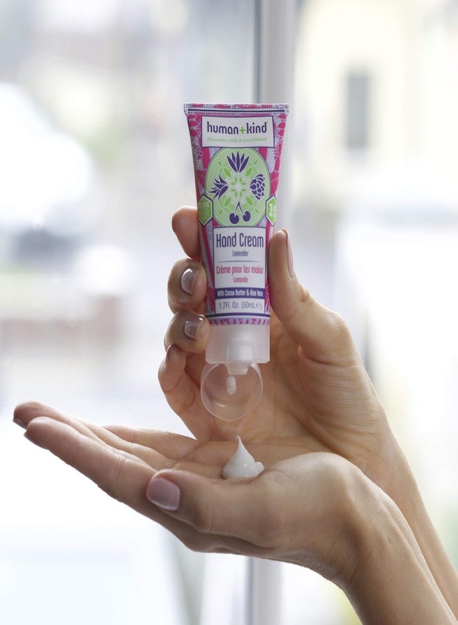 human kind Human+Kind Moisturizing Hand Cream Lavender - Hydrating Cream with Avocado Oil and Shea Butter - Intense, Fast Absorbing Moisturizer for Smooth Skin - For Dry, Cracked Skin - 1.7 oz - Image 4
