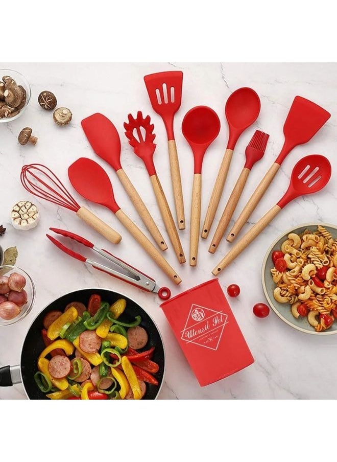FALMER 12-Piece Heat Resistant Non-Stick Silicone Applicator Set  - Image 1