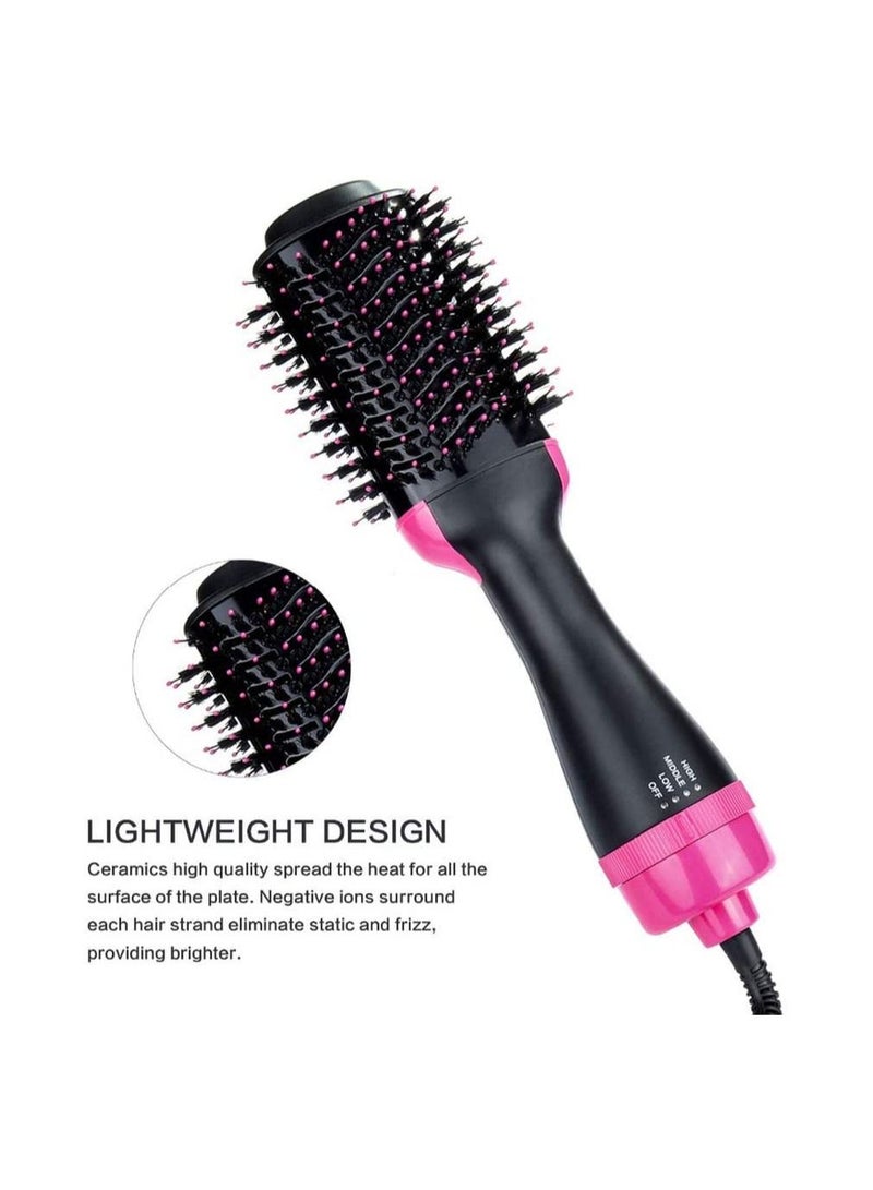 2 in 1 Multifunctional Hair Dryer Rotating Hot Hair Brush Curler Roller Styler Comb - Image 5