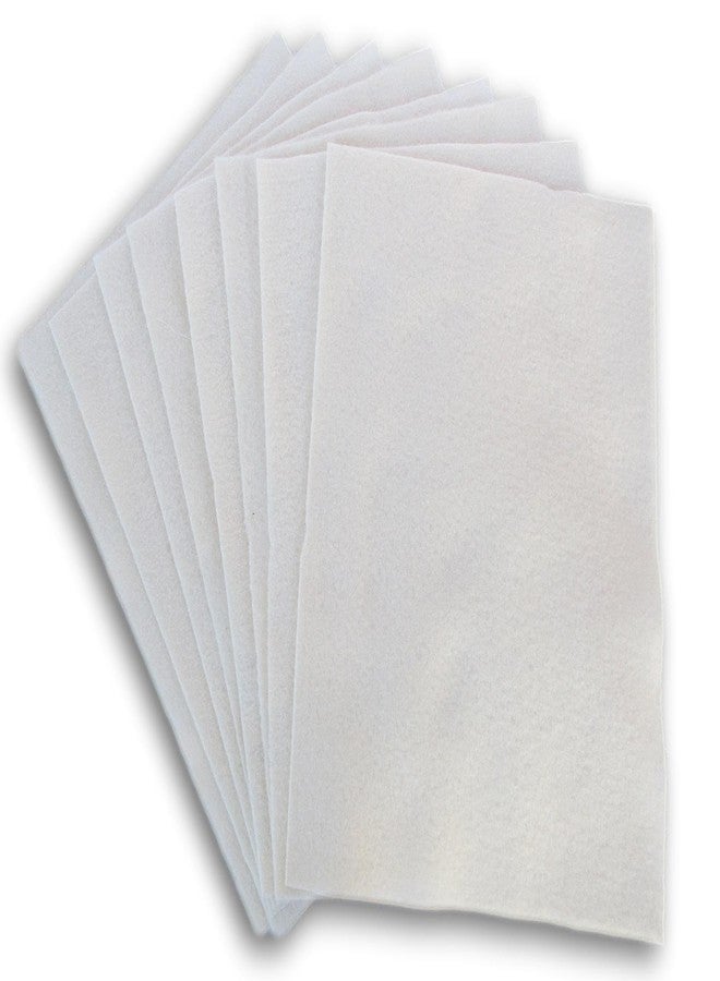 Sewology Felt Sheets Craft Sewing DIY Set - Solid Color Sheet Packs - 9 x 12 inches - 8 Ct (Antique White) - Image 1