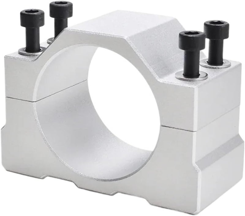 52mm Aluminum Spindle Clamp Motor Bracket Mount For CNC Router Engraving Machine - Image 1