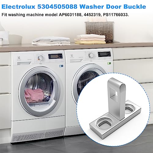 Kscjdg 𝙐𝙥𝙜𝙧𝙖𝙙𝙚𝙙 5304505088 Electrolux Washer Door Latch - for Frigidaire Electrolux Washer Door Strike AP6031188 4452319 PS11766033 EFLW317TIW0 EFLW417SIW0 - Image 5