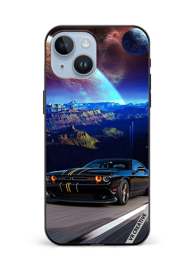 VR CREATIVE Protective Case Cover For Apple iPhone 15 Car Design Multicolour - Image 1