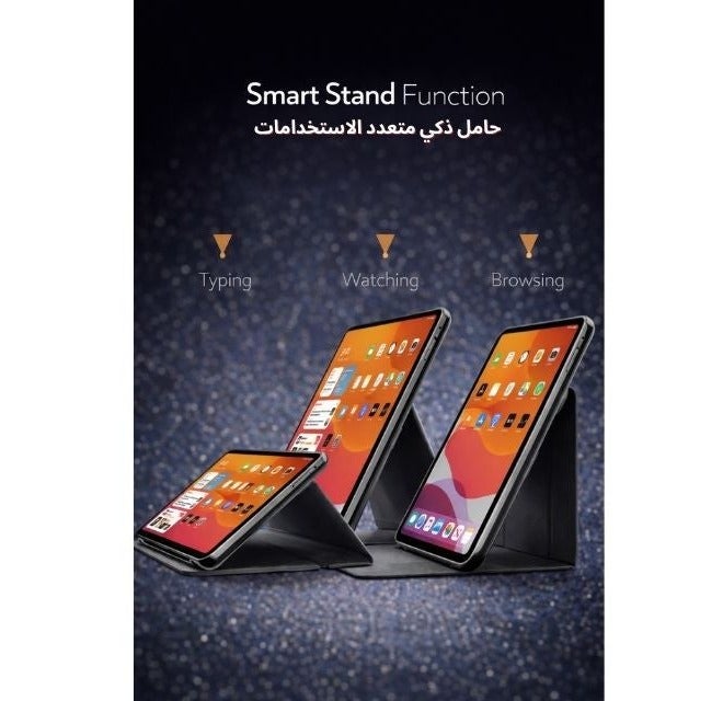 Cellularline Folio Case Compatible with iPad Air 10.9"  & iPad Pro 11" – Stand Function, Auto Sleep/Wake, Foldable Cover, Protective Back Shell - Image 4