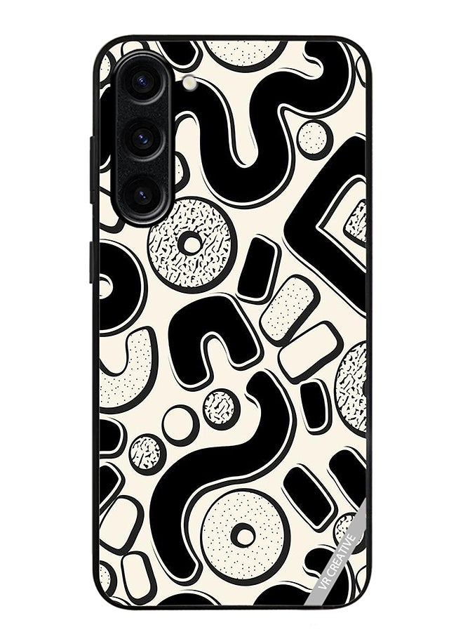 VR CREATIVE Protective Case Cover For Samsung Galaxy S24 Donuts Design  Multicolour - Image 1