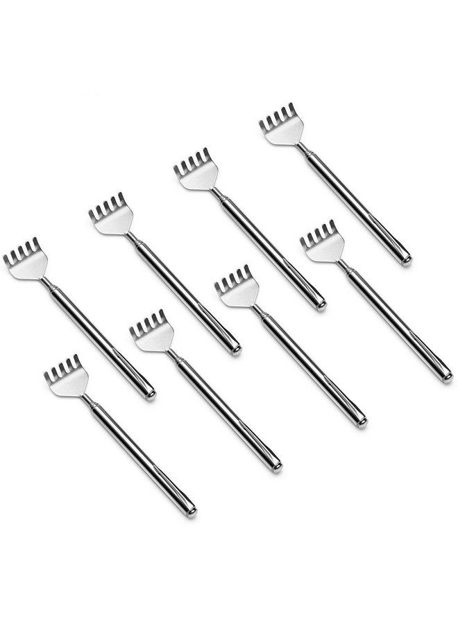 Petutu Claw Back Scratcher Extendable, Metal Portable Telescopic Backscratchers 8 Pack For Men Women - Image 1