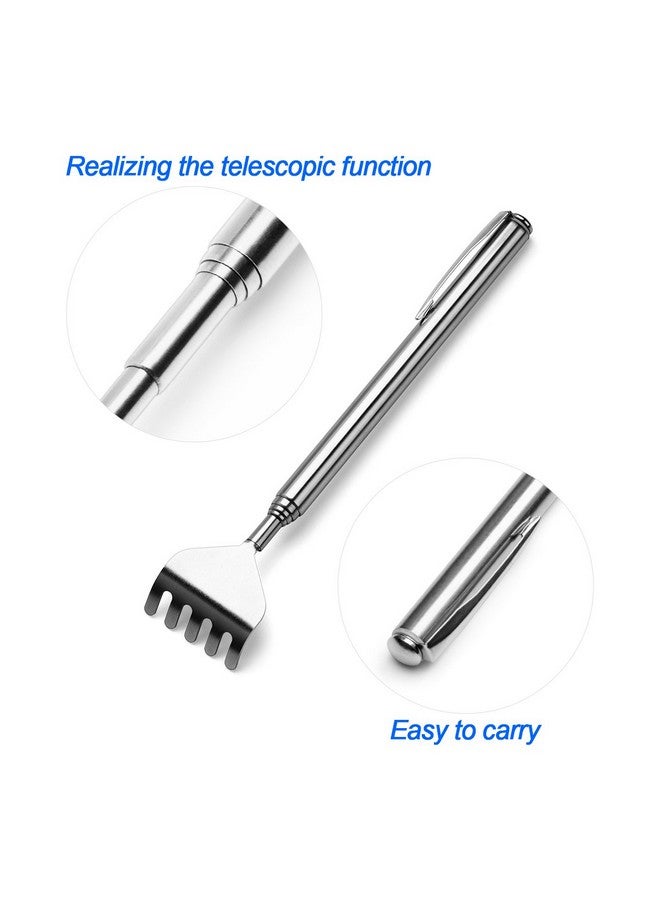 Petutu Claw Back Scratcher Extendable, Metal Portable Telescopic Backscratchers 8 Pack For Men Women - Image 3