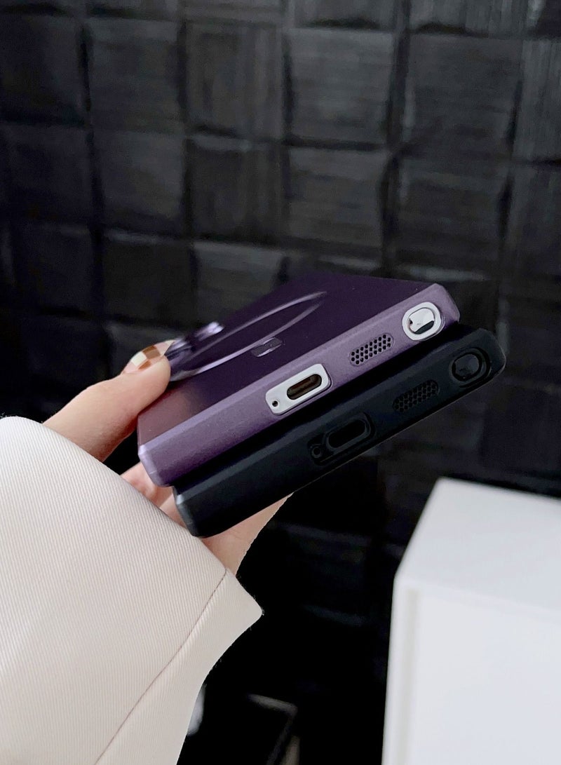 Magsafe Samsung Galaxy S22 Ultra Mobile Phone Case Magnetic Absorption Wireless Charging with Lens Film Soft Cover Green  - Image 3