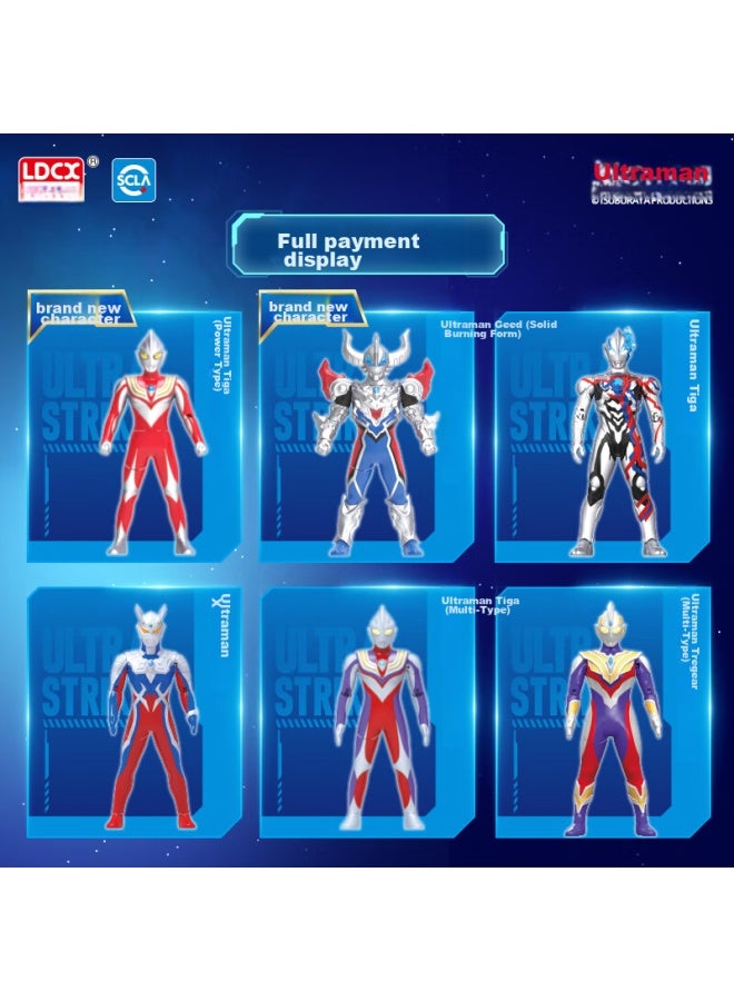 Ldcx Lingdong Chuangxiang Boys' Toy Movable Sound Doll Children's Day Gift Ultimate Finality Geed Ultraman - Image 2