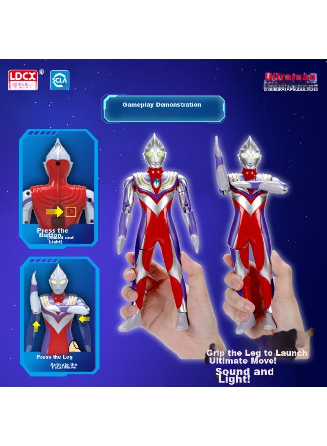 Ldcx Lingdong Chuangxiang Boys' Toy Movable Sound Doll Children's Day Gift Ultimate Finality Geed Ultraman - Image 4