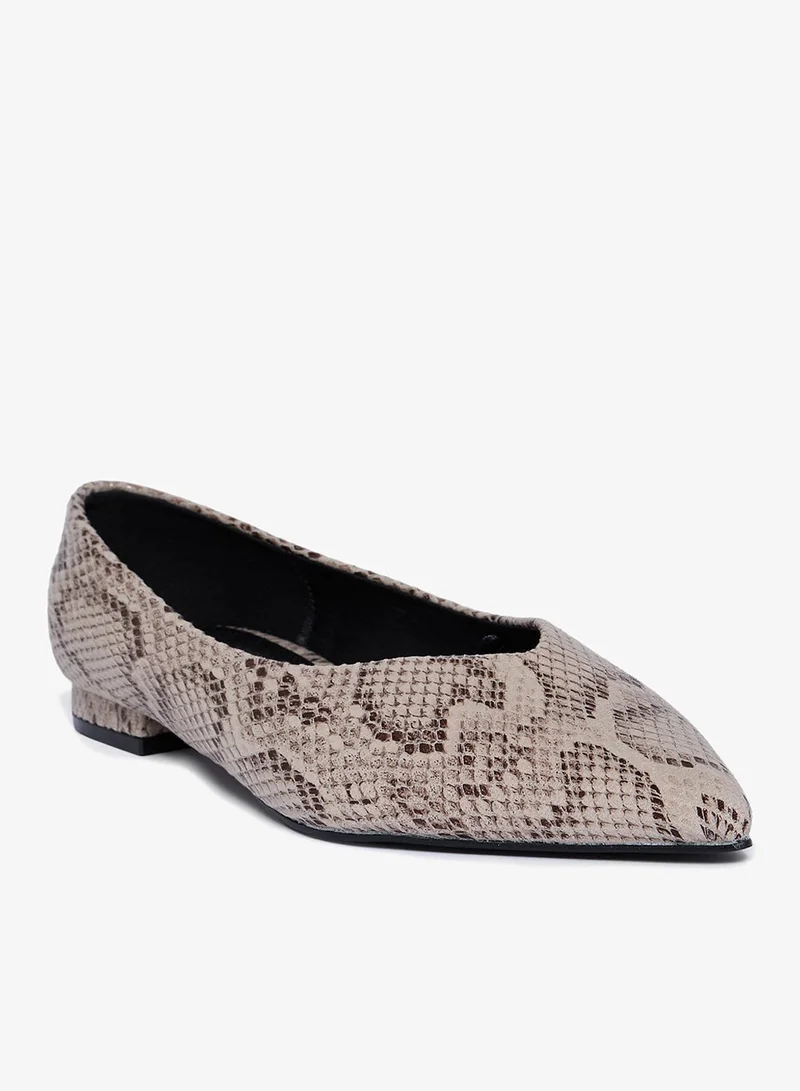 Geoomnii Geoomnii Closed Flat Shoes for Women – Comfortable Slip-On Ballet Flats for Office, Daily Wear & Casual Use