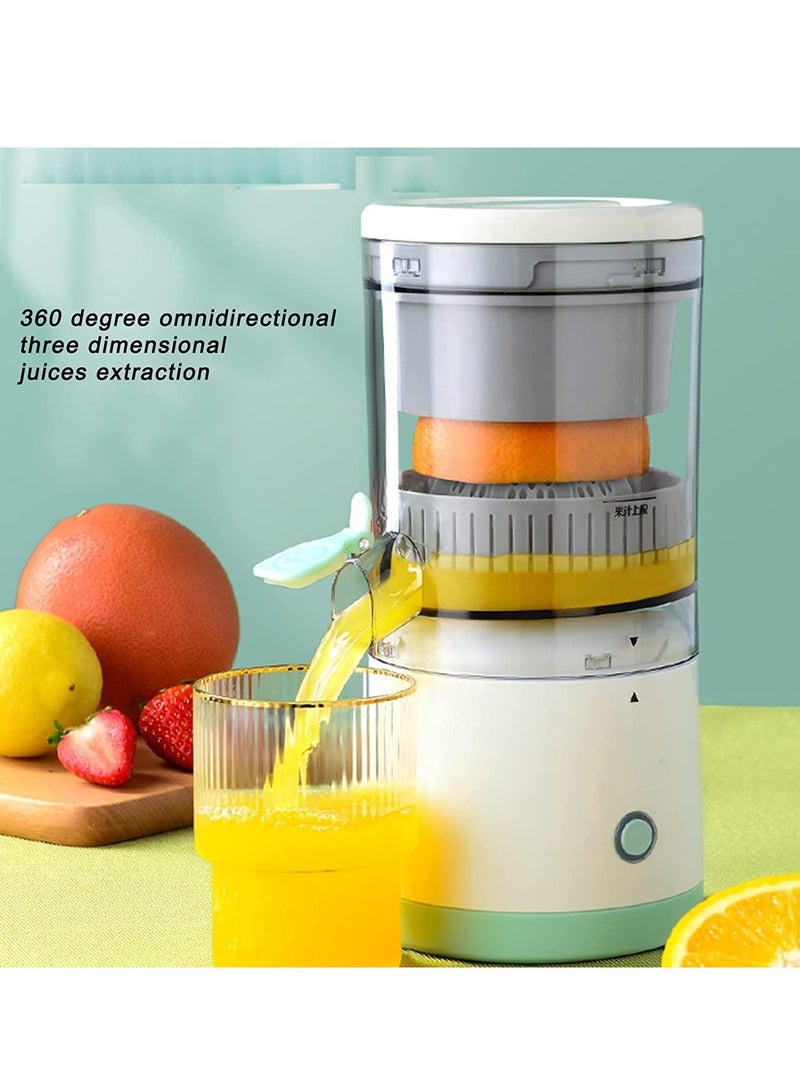 ELTRAZONE Electric Citrus Juicer, Hands-Free Portable USB Charging Powerful Electric Juicer Cordless Fruit Juicer, Multi functional 1-Button Easy Press Lemon Orange Squeezer Machine for Kitchen - Image 2