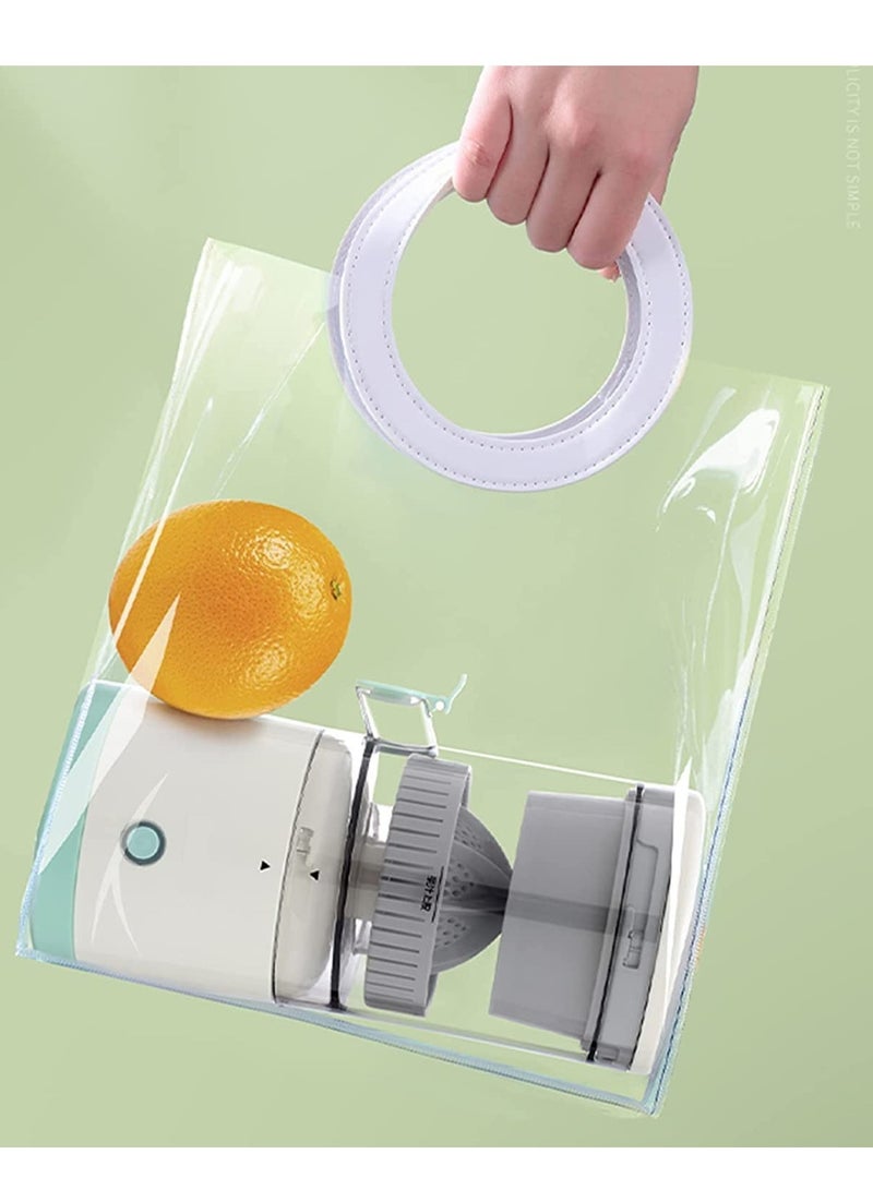 ELTRAZONE Electric Citrus Juicer, Hands-Free Portable USB Charging Powerful Electric Juicer Cordless Fruit Juicer, Multi functional 1-Button Easy Press Lemon Orange Squeezer Machine for Kitchen - Image 3