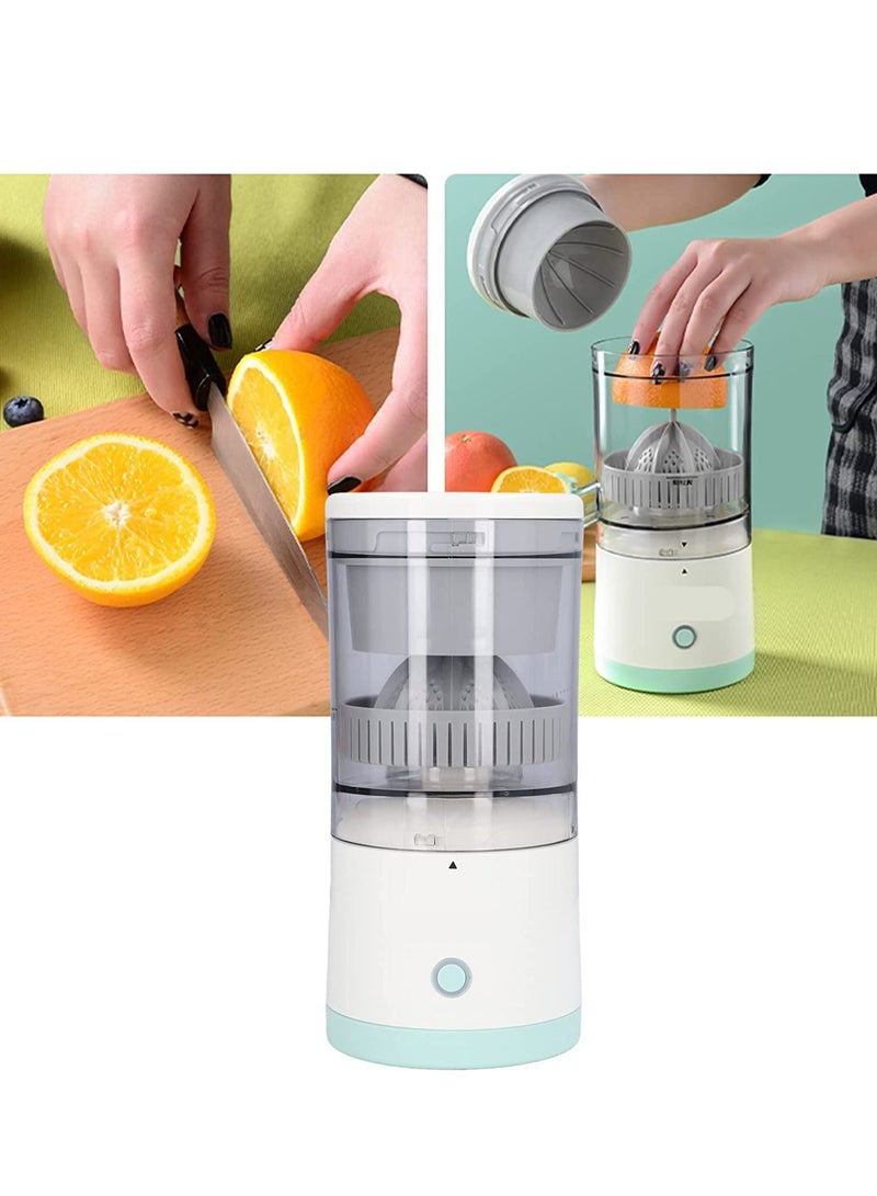 ELTRAZONE Electric Citrus Juicer, Hands-Free Portable USB Charging Powerful Electric Juicer Cordless Fruit Juicer, Multi functional 1-Button Easy Press Lemon Orange Squeezer Machine for Kitchen - Image 4