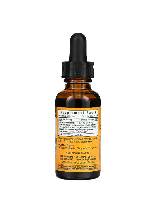 Herb Pharm, Kids Tummy TLC, Alcohol Free, 1 fl oz (30 ml)