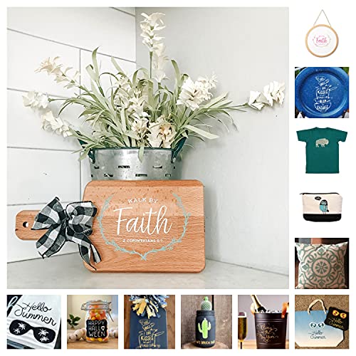 DGAGA DIY Self-Adhesive Silk Screen Stencil Mesh Transfers Various Letter Pattern for Festival Stencils Painting on Wood, Home Decor, Bag, T-Shirts(8.5x11,Bird) - Image 5