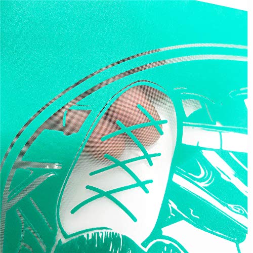 DGAGA DIY Self-Adhesive Silk Screen Stencil Mesh Transfers Various Letter Pattern for Festival Stencils Painting on Wood, Home Decor, Bag, T-Shirts(8.5x11,Bird) - Image 3