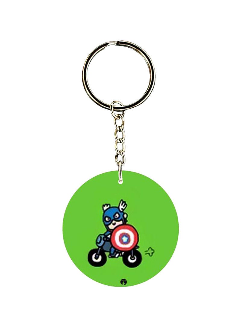 RKN Cartoon Printed Keychain