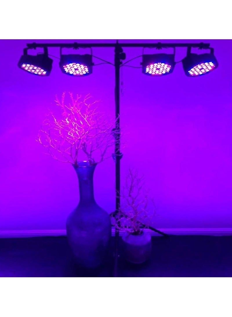 أضواء دي جي بار، أضواء مسرحية LED RGB مكونة من 36 مصباحًا، تعمل بالصوت، يتم التحكم بها عن بُعد وعبر DMX، إضاءة LED علوية بـ 7 أوضاع إضاءة علوية لحفلات الرقص، وحفلات الزفاف في الكنائس، وأعياد الميلاد، والعطلات، والعروض الموسيقية - Image 5