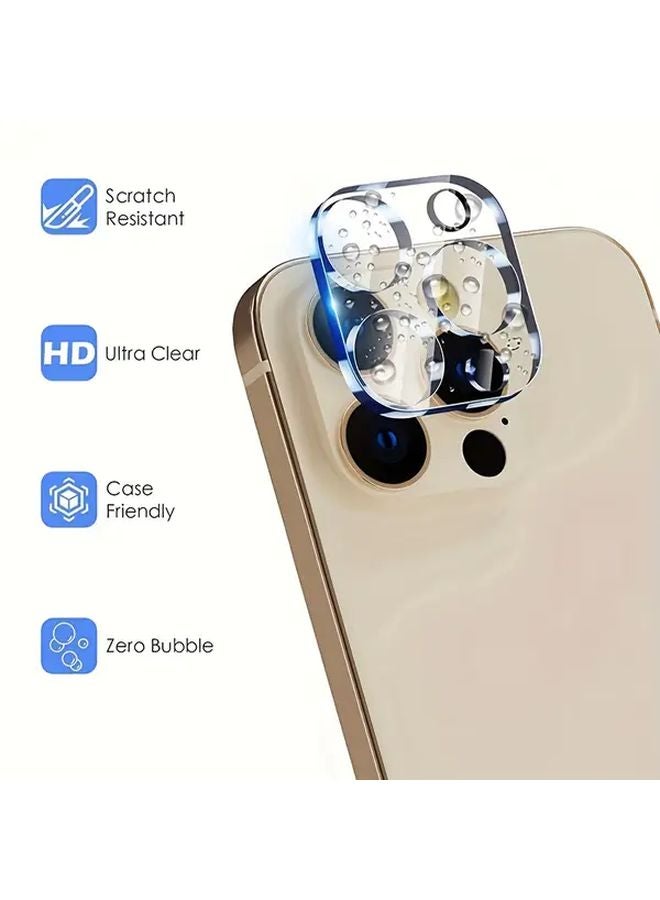 3 Pack HD Anti Scratch Camera Lens Protector Film For iPhone 16 Pro - Image 4