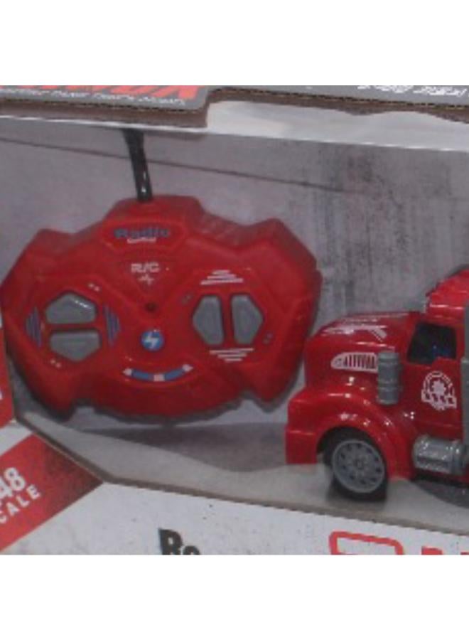 Mega 1:48 Scale Remote Controlled Tank Truck Toy - Image 3