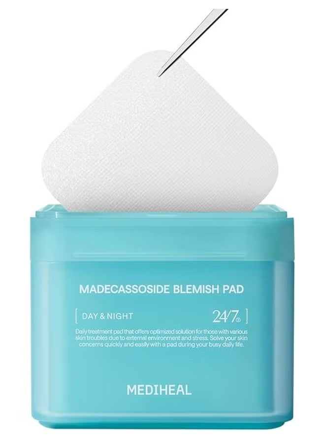 ميدي هيل ضمادة ماديكاسوسيد لعلاج عيوب البشرة، قناع قطني يحتوي على مستخلص أسياتيكا، ضمادات قطنية مربعة لتقوية الوجه، ضمادات مضادة لعيوب الوجه، تعمل على تحسين لون البشرة غير الموحد - 100 ضمادة - Image 1