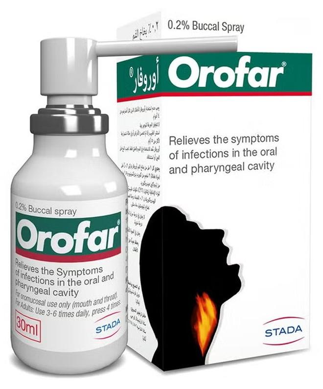 STADA Orofar Buccal (oral) Spray 30ml - Image 1