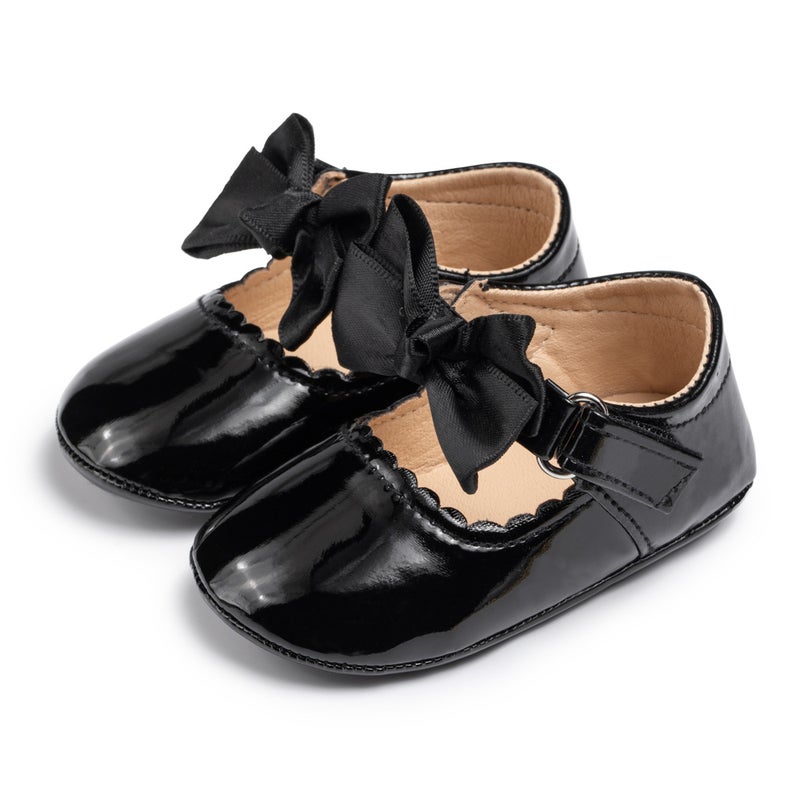 أحذية أطفال جديدة لربيع وخريف 0--1 سنة أحذية أطفال بأربطة أحذية أميرة أسهل للتنسيق Sole مطاطي أحذية أطفال للتصدير - Image 1