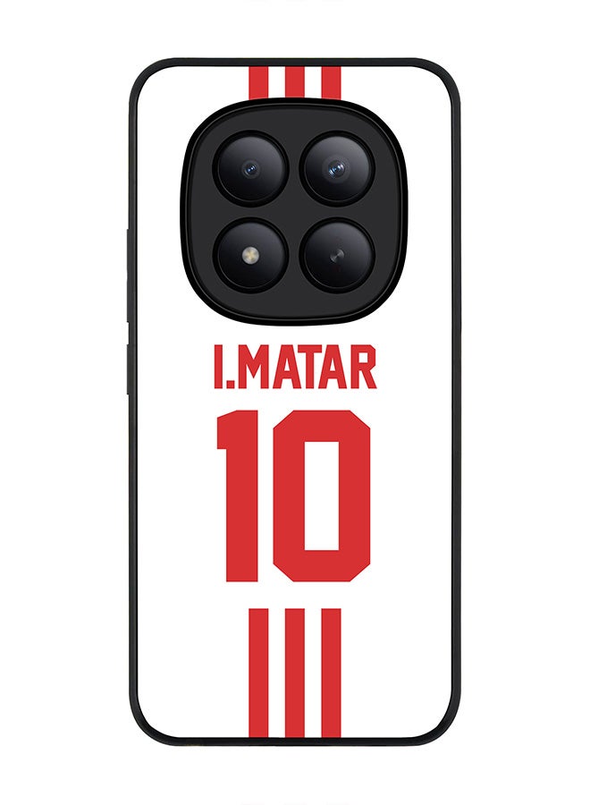 For Xiaomi Redmi Note 15 Pro+ / Poco M8 Pro Case,Slim fit Camera Protection, Shockproof Thin Phone cover  - Football - UAE,  I.Matar