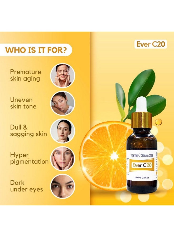 Salve Ever C20 Vitamin C Face Serum, 15 Ml - Image 4