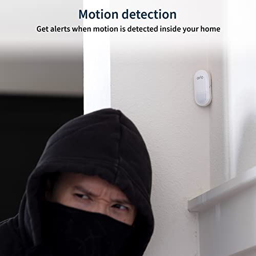 Arlo All-in-One Sensor - 8 in 1 with Open/Close Detection, Motion Sensor, Water Leak Detection, Freeze Detection, Tilt Detection, Smoke Alarm Listening, CO Alarm Listening - 1 Pack, Add-On, MS1001​ - Image 4