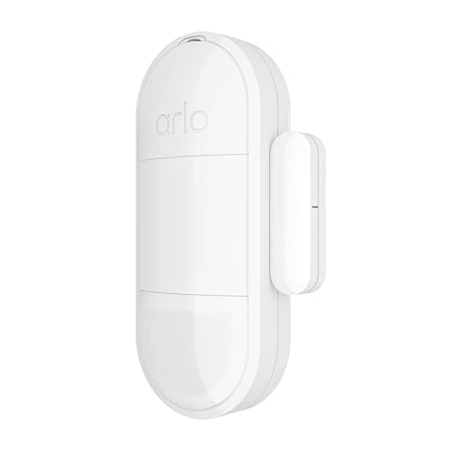 Arlo All-in-One Sensor - 8 in 1 with Open/Close Detection, Motion Sensor, Water Leak Detection, Freeze Detection, Tilt Detection, Smoke Alarm Listening, CO Alarm Listening - 1 Pack, Add-On, MS1001​ - Image 1