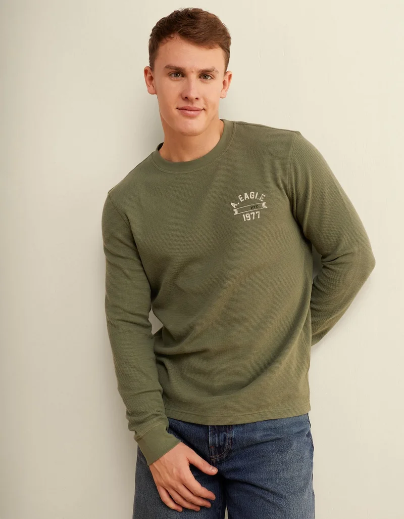 AE Icon Long Sleeve Thermal T-Shirt