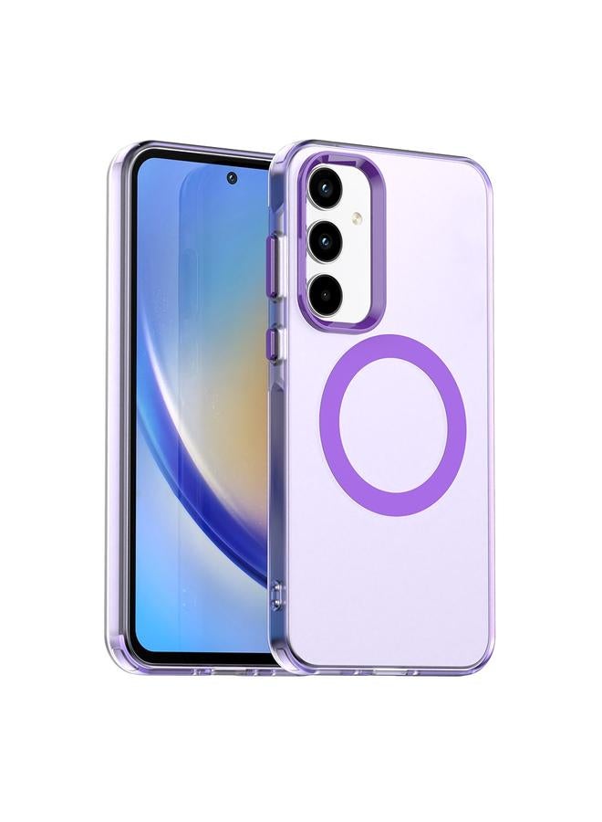 اس-توب جراب لهاتف Samsung Galaxy A55 5G Candy Magsafe PC Hybrid TPU - Image 1