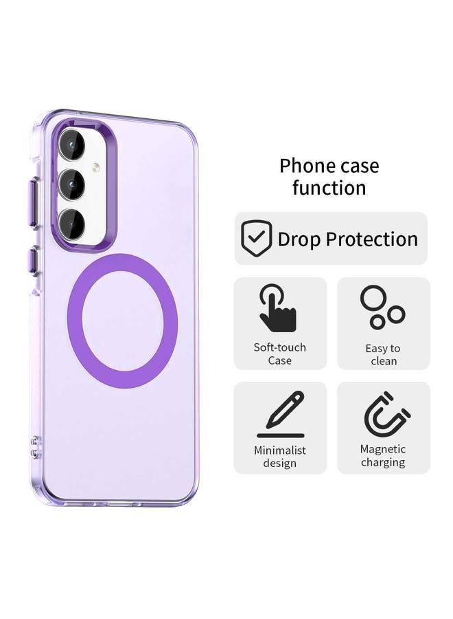 اس-توب جراب لهاتف Samsung Galaxy A55 5G Candy Magsafe PC Hybrid TPU - Image 4