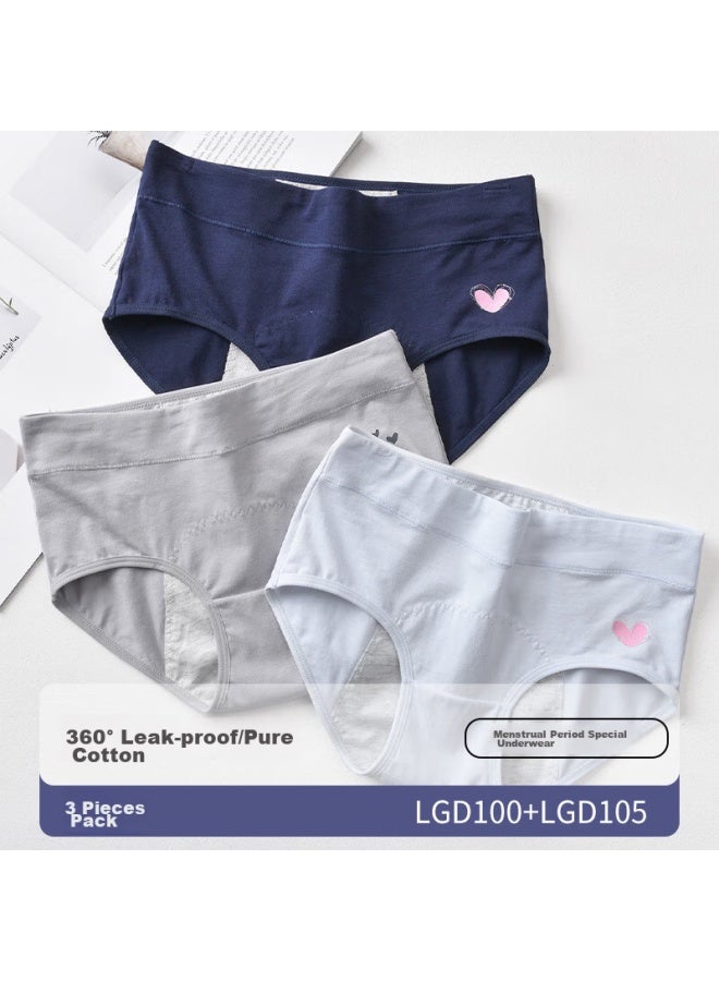 AURORA Ailer & Orla Girl's Physiological Leak-proof Children's Physiological Pants Menstrual Period Girls 12-15 Years Old Student Aunt Pants Jd008 M  - Image 1