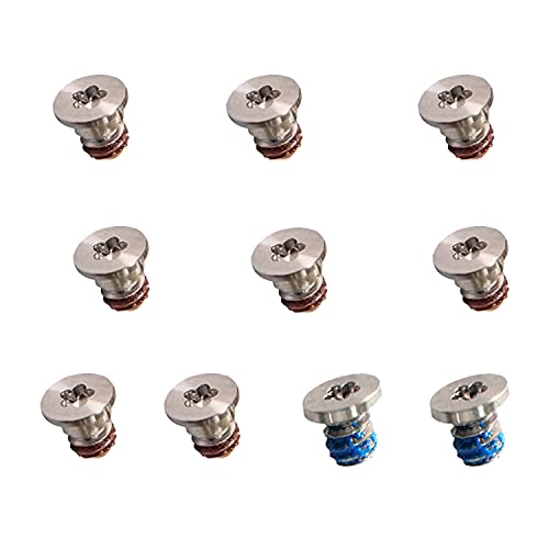 GODSHARK 2 Set (20pcs) Repair Replacement Screws Set +8 Pack Rubber Case Feet+ 1pcs 5-Point Pentalobe Screwdriver Compatible with Unibody MacBook Retina for A1425 A1502 A1398 13" 15" Bottom Case - Image 3