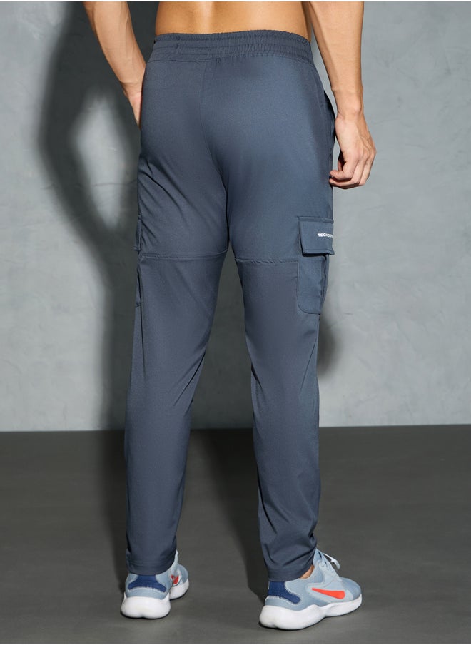 Technosport Solid 2-Way Stretch Cargo Pants  - Image 5