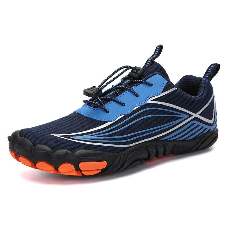 Thickened Tracing Shoes Parent-Child Outdoor Five-Finger Barefoot Shoes Barefoot Shoes Mountain Climbing Non-Slip Hiking Shoes Men'S Cycling Shoes Rock Climbing Shoes - Image 1