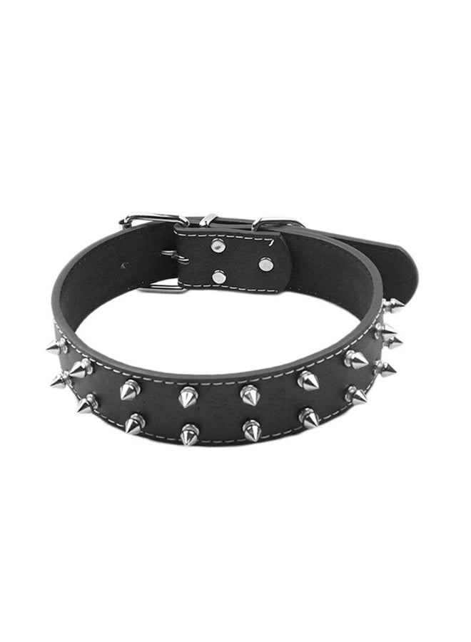 أوتاد ربَاط رقبة قابل للتعديل بتصميم طوق أسود - Image 2