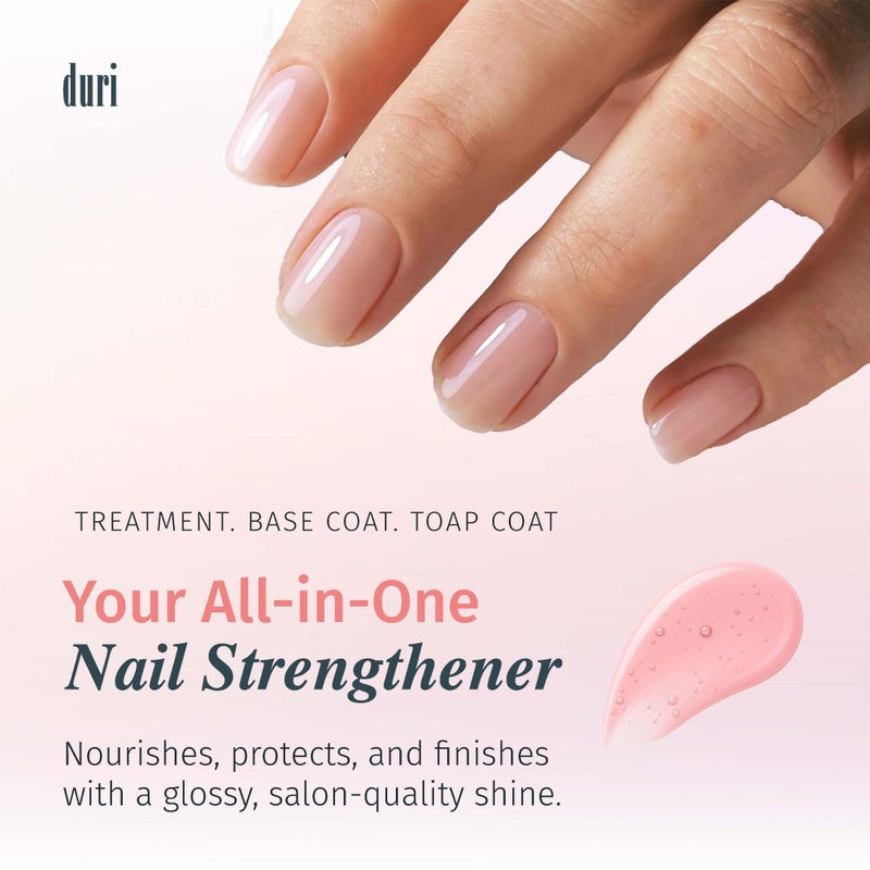 duri Rejuvacote 1 Nail Growth System - Maximum Strength | Nail Strengthener for Damaged Nails from Gel, Acrylic Manicure | Grow Long Natural Fingernails Fast - 0.45 fl. oz. - Image 2