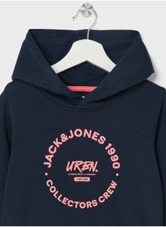 Jack & Jones Junior Kids Logo Hoodie  - Image 3