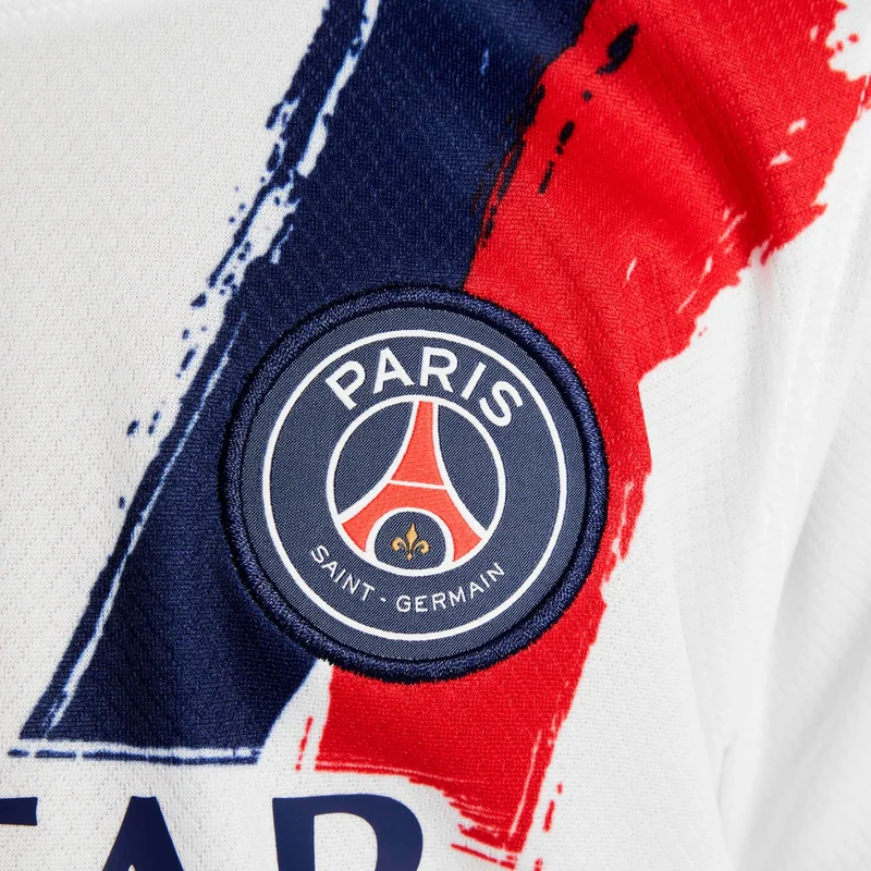Nike White Paris Saint-Germain 2024/25 Stadium Away  | Best Price UAE