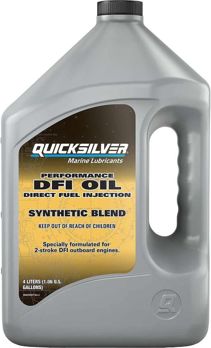 Quicksilver DFI 2-Cycle Oil - 4 Liters - Image 1