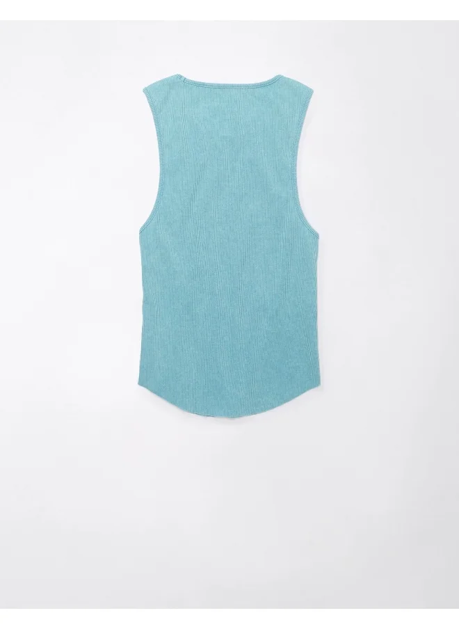 امريكان ايجل Crew Neck Knitted Tank Top
