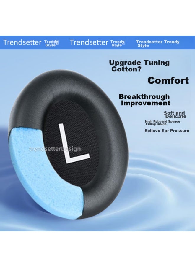trendsetter مناسب لسماعات Bose Nc700، غطاء سماعات للأذن لسماعات Bluetooth اللاسلكية 700، حقيبة واقية من الجلد البروتيني الأصلية - Image 3