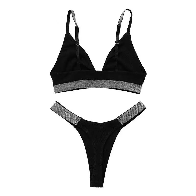 Push-up Triangle Bra Set - Image 5