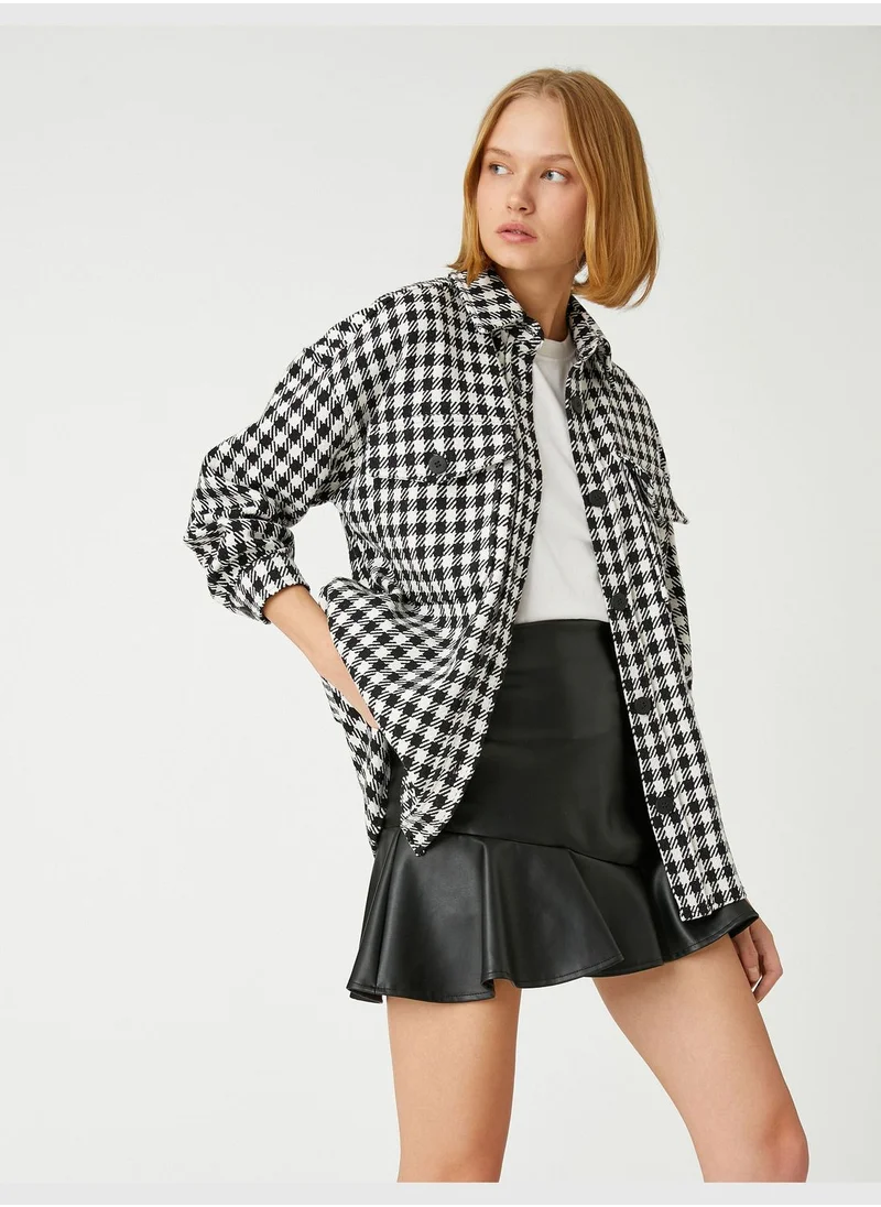 KOTON Checked Button Shirt