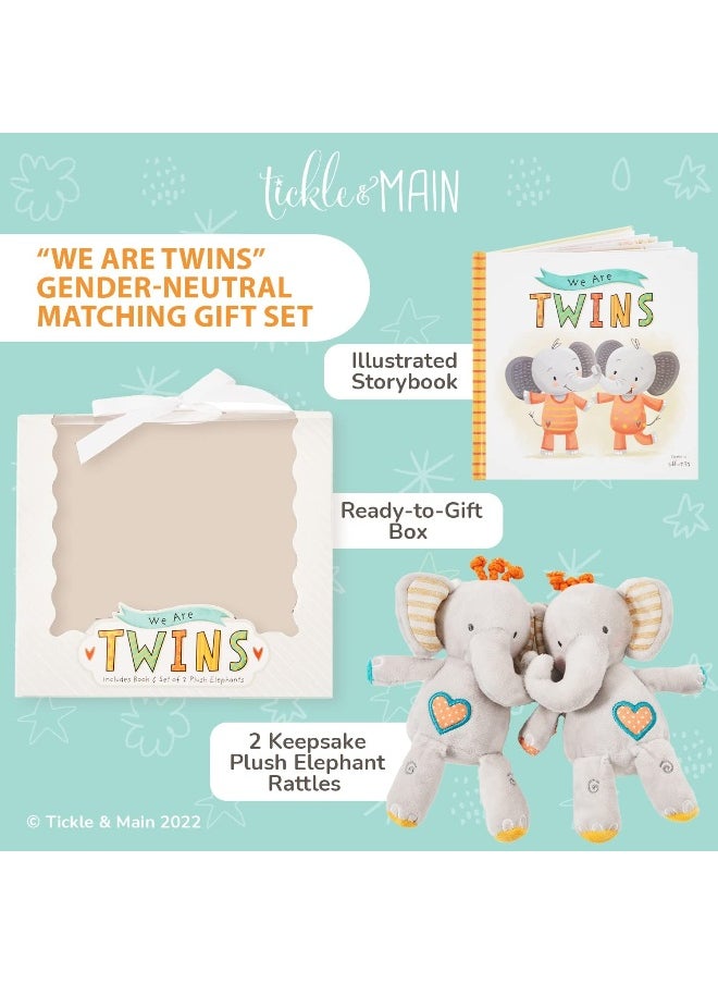 Tickle & Main We are Twins - Baby and Toddler Twin Gift Set  - Image 2